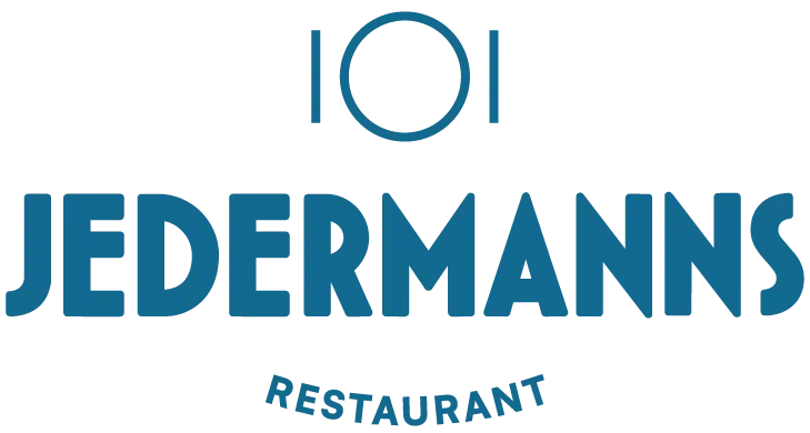 Het logo van het restaurant 'Jedermanns' Het logo van het restaurant 'Jedermanns'