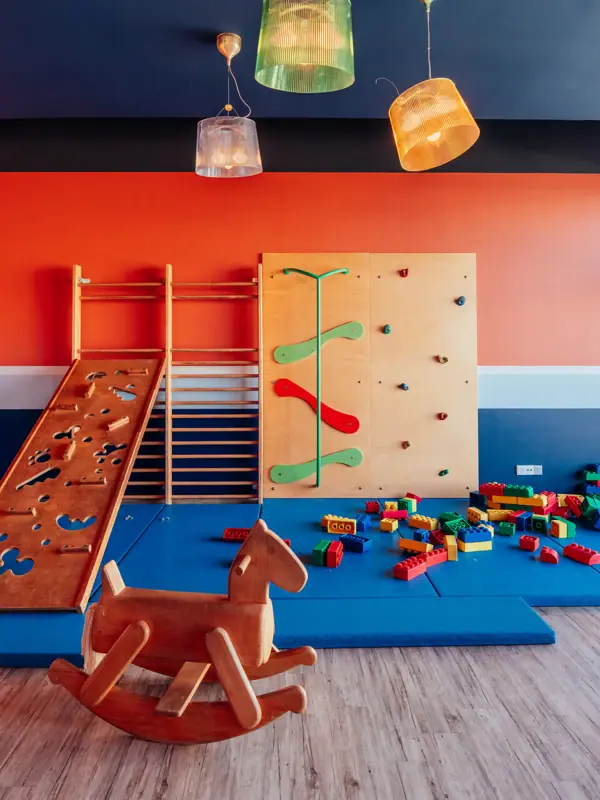 De kinderspeelplaats in het aja Grömitz